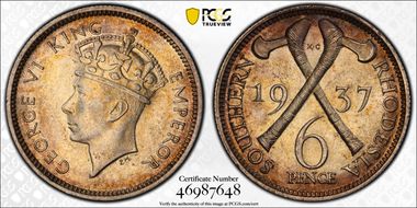 1937 6D AU58
