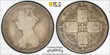 1873 Florin S-3893 VG8