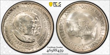 1953-S 50C Washington-Carver MS66+
