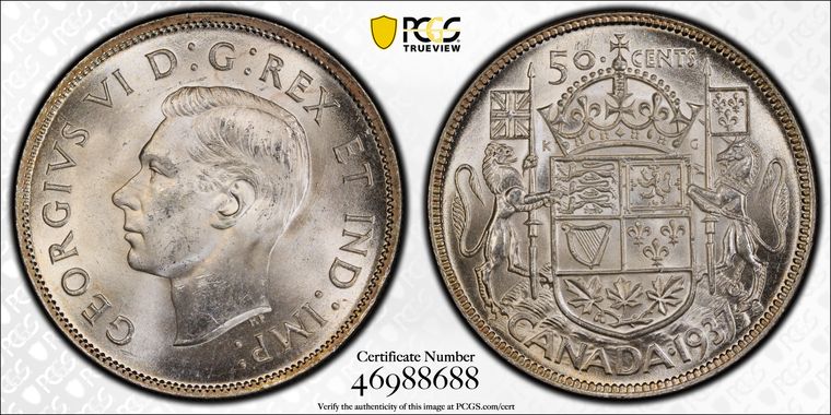 Cert 46988688 - Coin Image