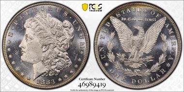 1883 $1 MS64PL