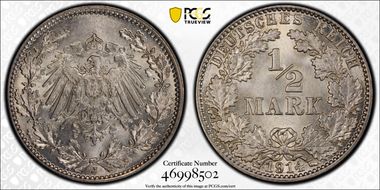 1914-J 1/2 Mk J-16 MS65