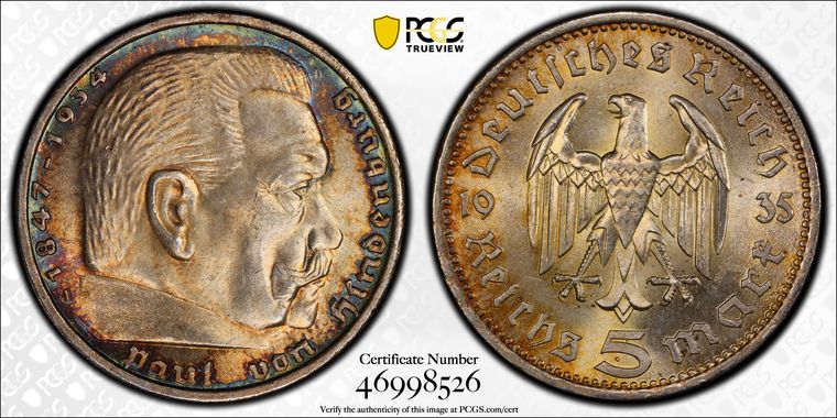 Cert 46998526 - Coin Image