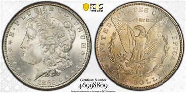 1882-CC $1 GSA Hoard MS63