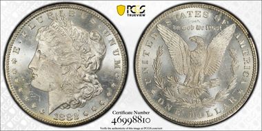 1882-CC $1 GSA Hoard MS63