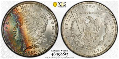 1883-CC $1 GSA Hoard MS66