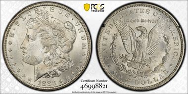 1883-CC $1 GSA Hoard MS64