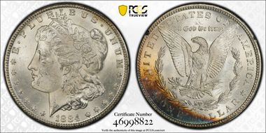 1884-CC $1 GSA Hoard MS64