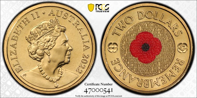 Cert 47000541 - Coin Image