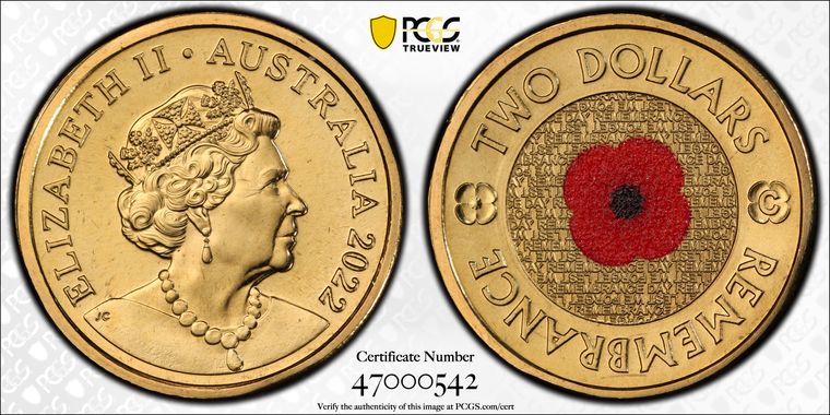 Cert 47000542 - Coin Image