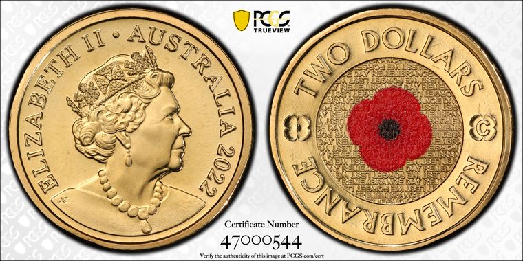 Cert 47000544 - Coin Image