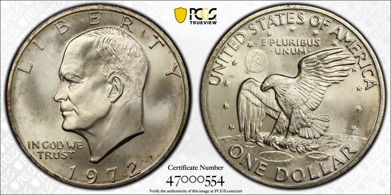 Cert 47000554 - Coin Image