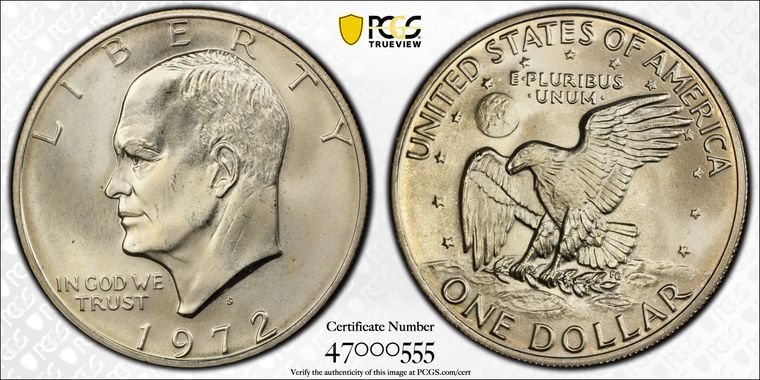 Cert 47000555 - Coin Image