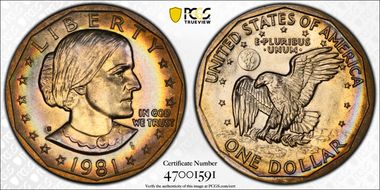 1981-S SBA$1 MS64