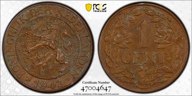 1942-P 1C KM-39a Bronze N1BN