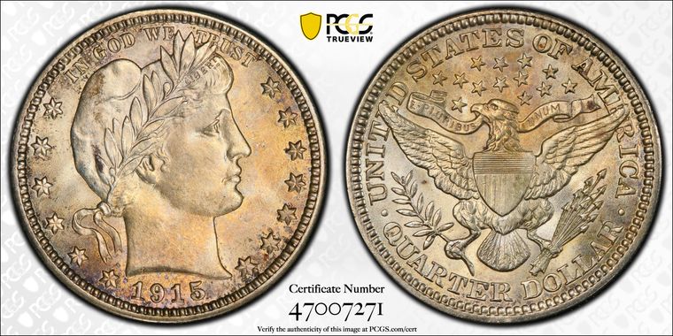 Cert 47007271 - Coin Image