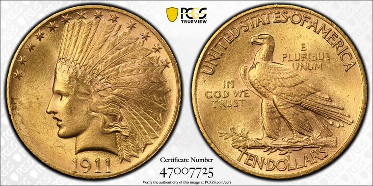 Cert 47007725 - Coin Image