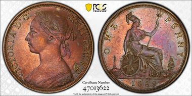 1889 1D S-3954 14 Leaves N1BN