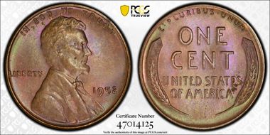 1952 1C MS64BN