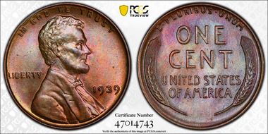 1939 1C MS65BN
