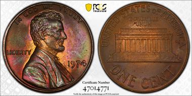 1974 1C MS64BN