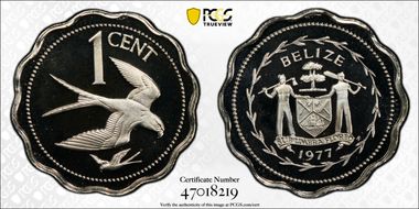 1977-FM 1C KM-46a Silver PR69DCAM