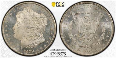 1879-S $1 MS64