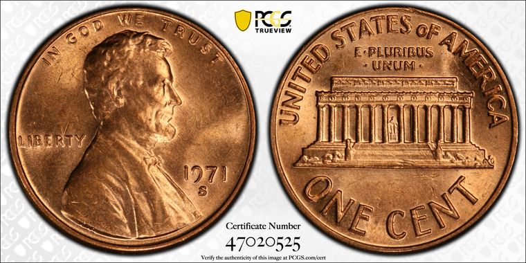 Cert 47020525 - Coin Image