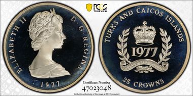 1977 25 Cr PR68DCAM