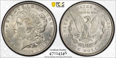 1889 $1 MS63