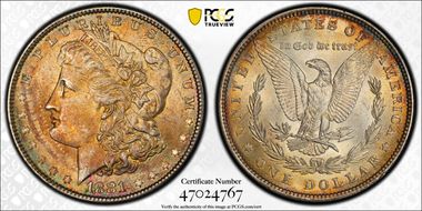 1881 $1 MS63
