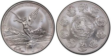 1996-Mo 2 Onza Libertad Ag MS68