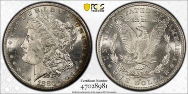 1880/79-S $1 MS63