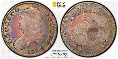 1819/8 50C O-102 VF35