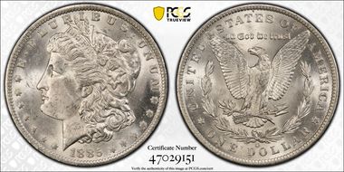 1885-O $1 MS63