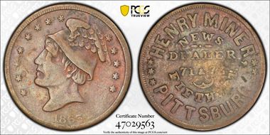 1863 CWT F-765M-2a, Henry Miner XF40BN