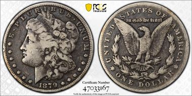1879-S $1 Reverse of 1878 N1
