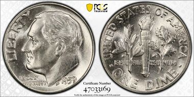 1959 10C MS65