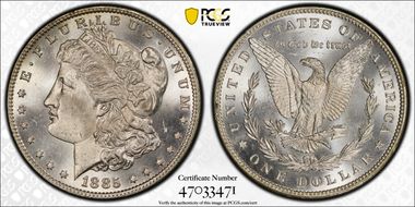 1885 $1 MS64