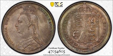 1891 Shil S-3927 MS64