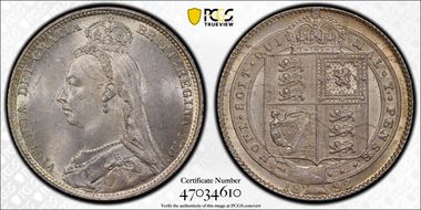 1892 Shil S-3927 MS64