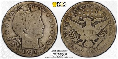 1914-S 50C G4