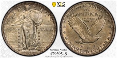1921 25C AU50