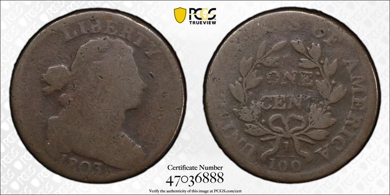 Cert 47036888 - Coin Image