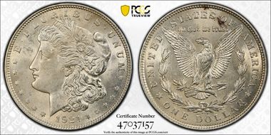 1921 $1 Morgan N1