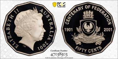 2001 50C South Australia PR69DCAM