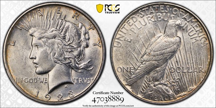 Cert 47038889 - Coin Image