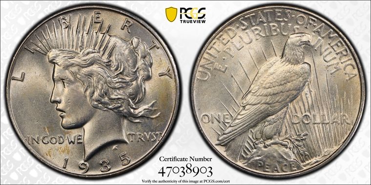 Cert 47038903 - Coin Image