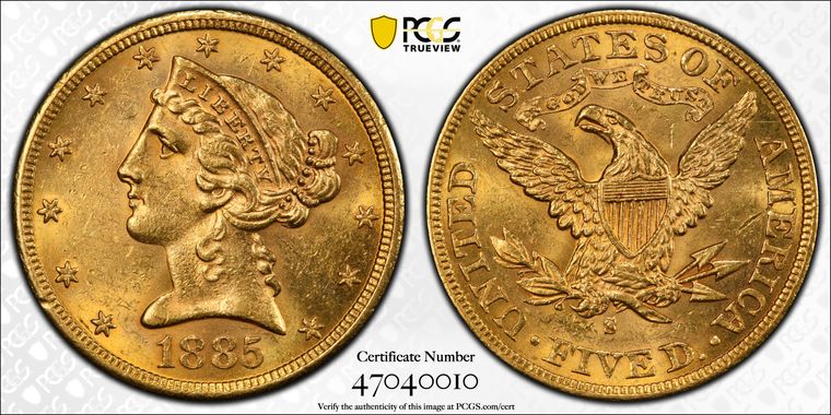 Cert 47040010 - Coin Image