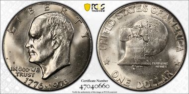 1976-D $1 Type 1 MS64